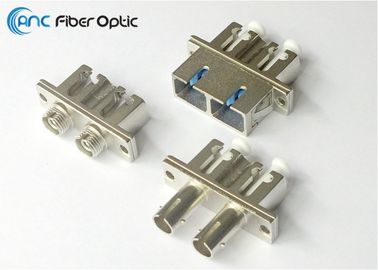 Adaptador frente e verso da fibra ótica do alojamento do metal de LC-SC LC-FC LC-ST