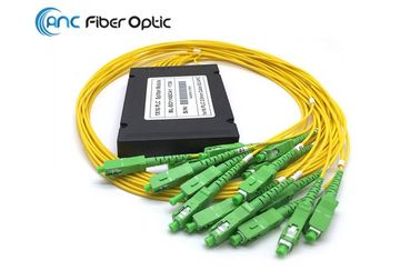 Divisor do PLC da fibra ótica do elevado desempenho, divisor ótico do fio de 2.0mm SCAPC