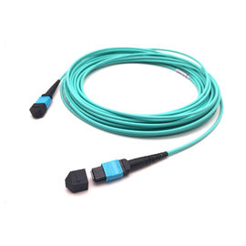 tipo B dos conjuntos de cabo de fibra ótica OM5 de 12F 24F MPO 50/125