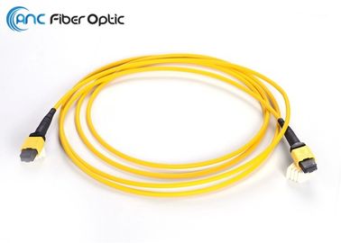 MTP revestimento da fibra 3.0mm da manutenção programada 24 do cabo LSZH do tronco da fibra ótica da elite de MTP ao mini