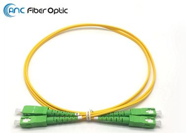 Diâmetro do cabo de remendo 1.6mm do cabo de fibra ótica da manutenção programada de G652D G657A1 G657A2 2.0mm 3.0mm