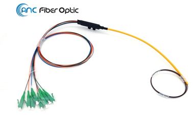 trança da fibra ótica de 8F LC/APC