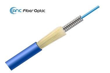 Cabo de fibra ótica blindado simples do duplex 4F com os conectores do ST do SC FC do LC