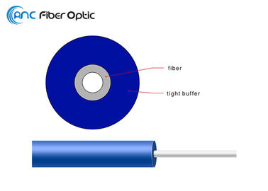 fio OS2 OM1 OM2 OM3 OM4 OM5 da fibra ótica do amortecedor 900um em cores padrão do IEC 12