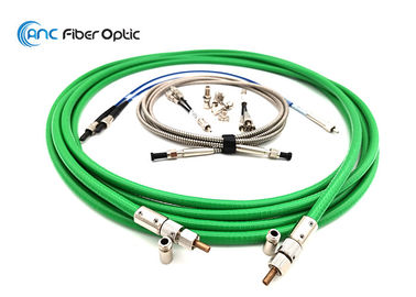 O cabo de remendo de fibra ótica do poder superior personalizou NA 0,22 do núcleo de 200um 400μm 600μm 1000μm