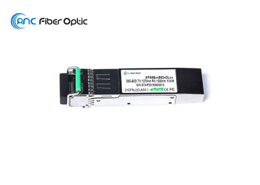 Transceptor 25G SFP28 Bidi Tx1270/Rx1330 dos ethernet da fibra ótica de SMF 10KM LC DDM