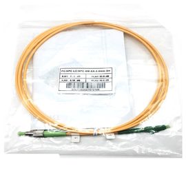 fibra ótica mestra OS2 FC/APC simples do cabo de remendo de 2M perda de inserção de LC/APC à baixa