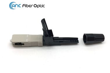 Campo - velocidade rápida instalável do milímetro SC/PC dos conectores do cabo de remendo da fibra para o cabo de 0.9/3.0mm