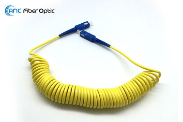 Palavra simples da manutenção programada G657B3 da fibra ótica do cabo de remendo da onda 3 medidores com os conectores do SC LC FC