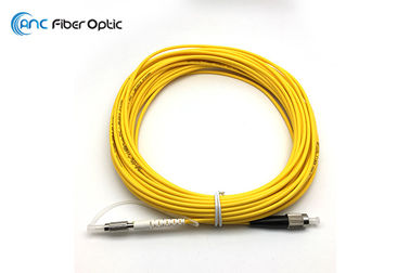 RUÍDO multimodo Singlemode do cabo de remendo da fibra ótica do RUÍDO à palavra simples 15M 3.0mm de FC