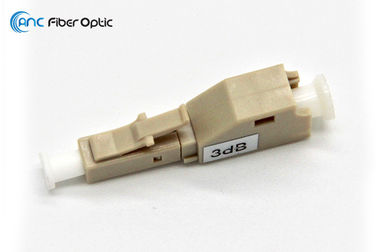 Atenuador 3dB multimodo 5dB 7dB 10dB 62.5/125 da fibra ótica do LC 50/125 de OM3 personalizado