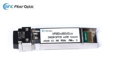 transceptor Ch21-Ch60 SMF 10KM da fibra ótica de 25G DWDM SFP28 multi - taxa apoiada