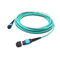 tipo B dos conjuntos de cabo de fibra ótica OM5 de 12F 24F MPO 50/125