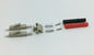 Conectores da fibra ótica do duplex do LC uma manutenção programada Unassembled milímetro da parte para o cabo de 3.0mm