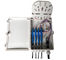 divisor do PLC da caixa 1x8 da terminação da fibra ótica de 8core FTTC